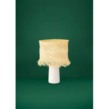 Eglo Paisano barna-bézs asztali lámpa (EG-390239) E27 1 izzós IP20