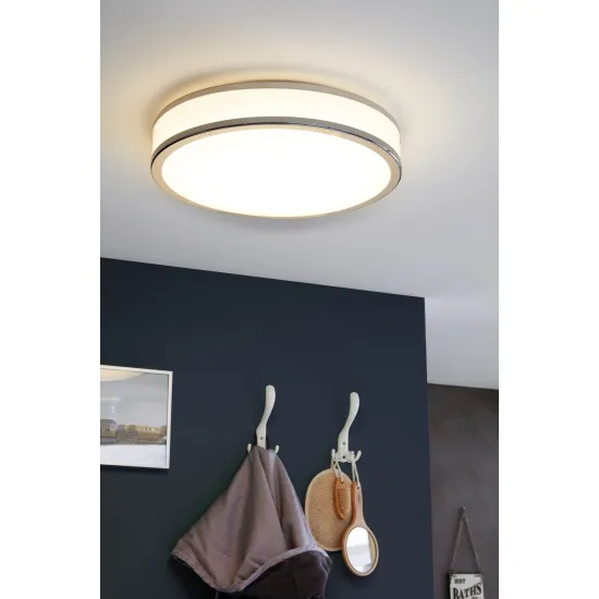 EGLO PALERMO 2 fehér-fehér-króm LED fali lámpa/mennyezeti lámpa (EG-95682) LED 1 izzós IP20