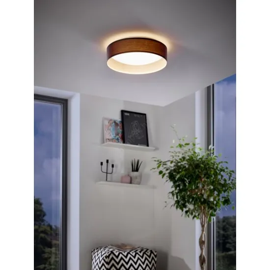 Eglo Pasteri szürke-fekete LED mennyiezti lámpa (EG-31593) LED  IP20