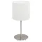 EGLO PASTERI matt nikkel - fehér LED asztali lámpa (EG-95725) E14 1 izzós IP20