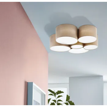 EGLO PASTORE 1 tópszín mennyezeti lámpa (EG-98409) E27 6 izzós IP20