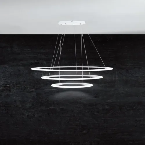 Eglo Penaforte fehér LED függesztett lámpa (EG-39274) LED 3 izzós IP20