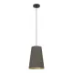 Eglo Petrosa fekete-cappuccino függesztett lámpa (EG-390195) E27 1 izzós IP20