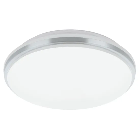 EGLO PINETTO fehér - króm LED fali lámpa/mennyezeti lámpa (EG-900365) LED 1 izzós IP44
