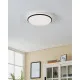 EGLO PINETTO fehér - fekete LED fali lámpa/mennyezeti lámpa (EG-900366) LED 1 izzós IP44