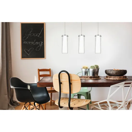 EGLO PINTO króm függesztett lámpa (EG-89833) E27 3 izzós IP20 EGLO PINTO króm függesztett lámpa (EG-89833) E27 3 izzós IP20