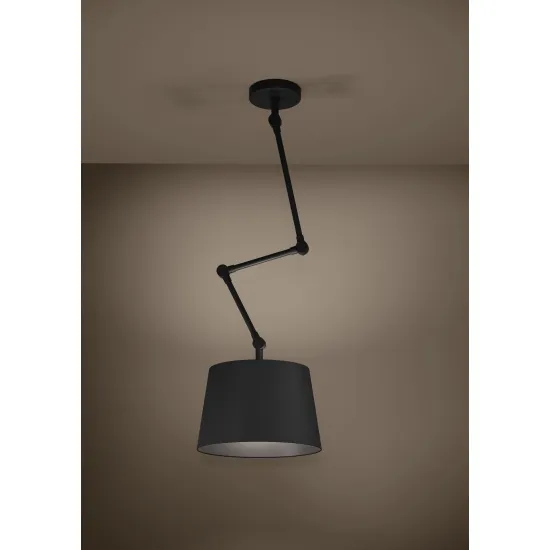 Eglo Pistunio fekete mennyezeti lámpa (EG-390112) E27 1 izzós IP20