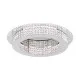 Eglo Principe króm-átlátszó LED mennyezeti lámpa (EG-39402) LED 14 izzós IP20