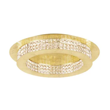 Eglo Principe arany-átlátszó LED mennyezeti lámpa (EG-39406) LED 14 izzós IP20