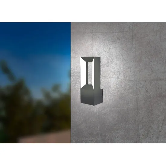 Eglo Riforano fekete LED kültéri fali lámpa (EG-98725) LED 2 izzós IP44