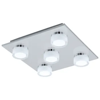 EGLO ROMENDO 1 króm - szatinált fürdőszobai LED fali lámpa (EG-96544) LED 5 izzós IP44