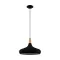 EGLO SABINAR fekete-barna függesztett lámpa (EG-900163) E27 1 izzós IP20