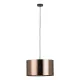Eglo Saganto 1 barna-vörösréz függesztett lámpa (EG-39356) E27 1 izzós IP20