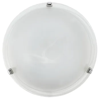 EGLO SALOME króm-fehér fali-mennyezeti lámpa (EG-7184) E27 2 izzós IP20