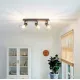 EGLO SAMBATELLO barna - ezüst LED spot lámpa (EG-98136) E27 3 izzós IP20