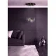 Eglo Sardenara fekete-átlátszó LED függesztett lámpa (EG-390209) LED 6 izzós IP20