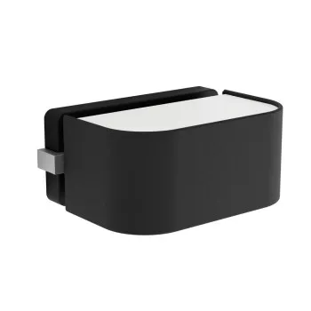 Eglo Savazza fekete-ezüst fali lámpa (EG-39968) E27 1 izzós IP20