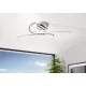 EGLO SELVINA króm-fehér LED mennyezeti lámpa (EG-96329) LED 1 izzós IP20
