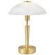 EGLO SOLO 1 matt sárgaréz - fehér asztali lámpa (EG-87254) E14 1 izzós IP20