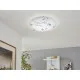 EGLO SORRENTA 1 fehér-fehér-átlátszó LED fali lámpa/mennyezeti lámpa (EG-95689) LED 3 izzós IP20