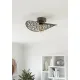 Eglo Swaby bronz mennyezeti lámpa (EG-44123) E27 1 izzós IP20