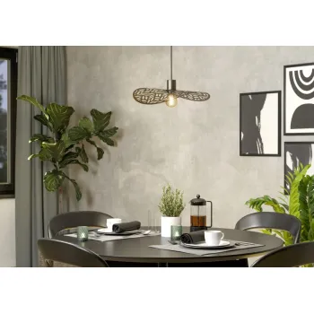 Eglo Swaby bronz függesztett lámpa (EG-44124) E27 1 izzós IP20