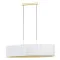 Eglo Tamaresco fehér-sárgaréz függesztett lámpa (EG-39764) E27 2 izzós IP20