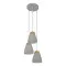 EGLO TAREGA szürke-barna függesztett lámpa (EG-95526) E27 3 izzós IP20