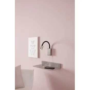 EGLO TAZZOLI mattnikkel-fekete LED fali lámpa (EG-96567) LED 1 izzós IP20