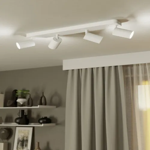 EGLO TELIMBELA-Z fehér LED spot mennyezeti lámpa (EG-900339) GU10 4 izzós IP20