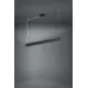 Eglo Termini fekete LED függesztett lámpa (EG-39486) LED 2 izzós IP20