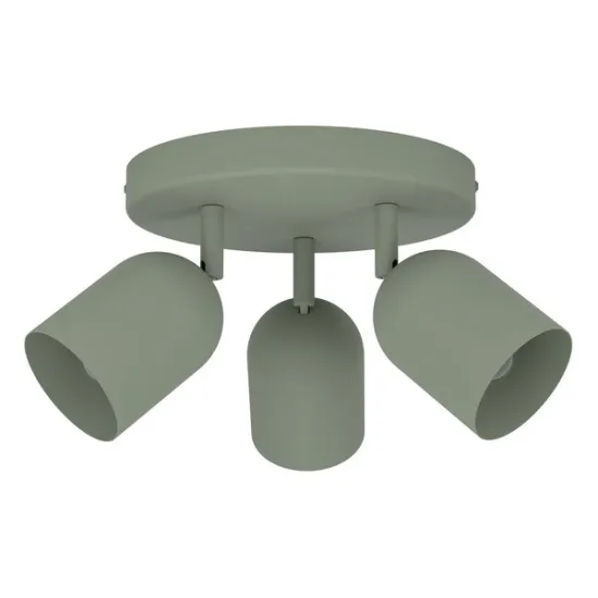 Eglo Tilston zöld mennyezeti spotlámpa (EG-44134) E14 3 izzós IP20