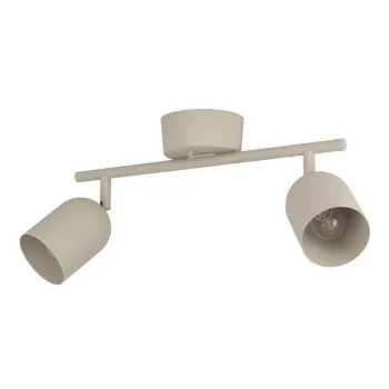 Eglo Tilston homokszínű mennyezeti spotlámpa (EG-44162) E14 2 izzós IP20