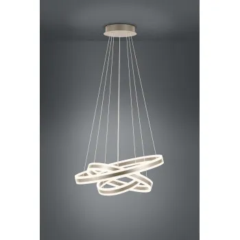 Eglo Tonarella pezsgőszínű LED függesztett lámpa (EG-39314) LED 6 izzós IP20