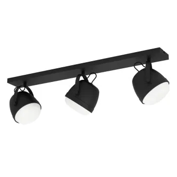 Eglo Upanema fekete-fehér mennyezeti lámpa (EG-390045) E27 3 izzós IP20