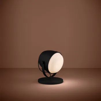 Eglo Upanema fekete-fehér asztali lámpa (EG-390047) E27 1 izzós IP20