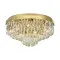 Eglo Valparaiso arany-átlátszó mennyezeti lámpa (EG-39458) E14 11 izzós IP20