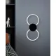 Eglo Venticello 1 fekete LED fali/mennyezeti lámpa (EG-902124) LED 2 izzós IP20