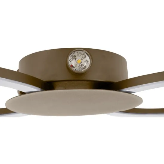 Eglo Venticello 1 homokszínű LED fali/mennyezeti lámpa (EG-902127) LED 2 izzós IP20