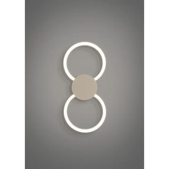 Eglo Venticello 1 homokszínű LED fali/mennyezeti lámpa (EG-902127) LED 2 izzós IP20