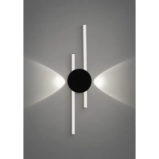 Eglo Venticello fekete LED fali/mennyezeti lámpa (EG-902123) LED 2 izzós IP20