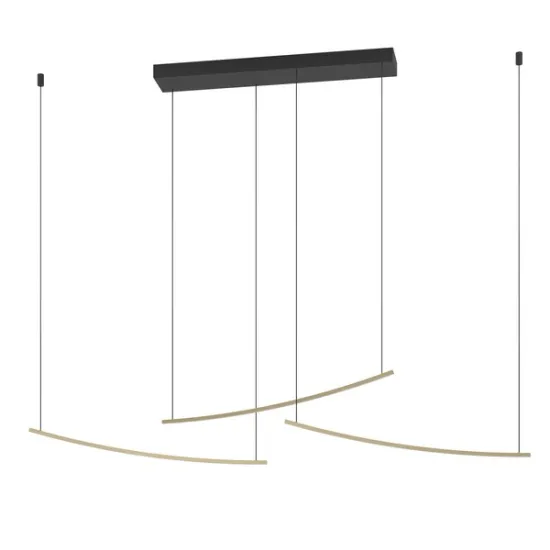 Eglo Villeggi sárgaréz LED függesztett lámpa (EG-902167) LED 1 izzós IP20