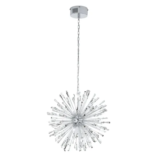 Eglo Vivaldo 1 króm-átlátszó függesztett lámpa (EG-39261) G4 21 izzós IP20