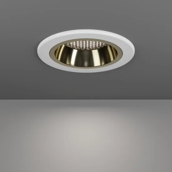 Eglo Yebra-Z fehér-arany LED mennyezetbe építhető lámpa (EG-902299) LED 1 izzós IP20