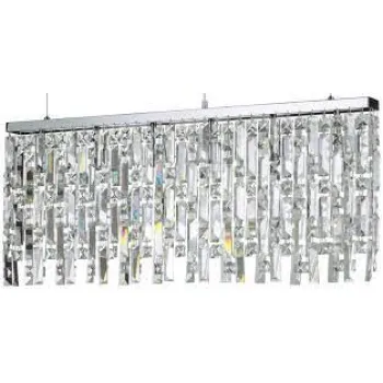 Ideal Lux Elisir króm kristály függesztett lámpa (IDE-199993) G9 6 égős IP20