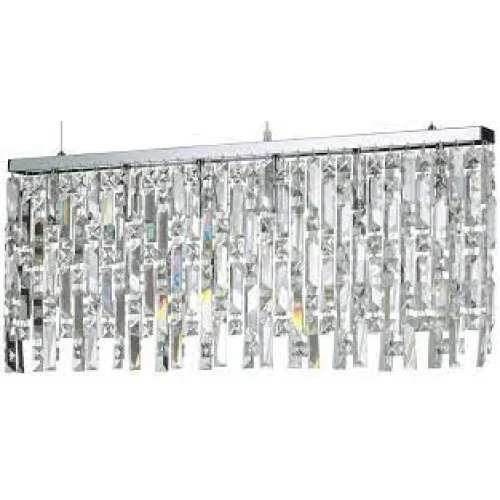 Ideal Lux Elisir króm kristály függesztett lámpa (IDE-199993) G9 6 égős IP20