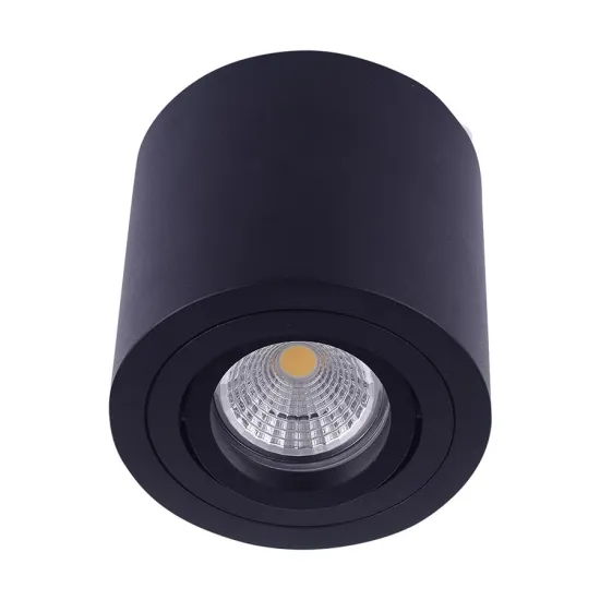 Emithor Alman fekete beépíthető lámpa (EMI-48607) GU10 1 izzós IP20
