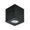 Emithor Alux fekete beépíthető lámpa (EMI-48623) GU10 1 izzós IP44