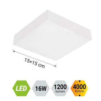 Emithor Canto fehér LED mennyezeti lámpa (EMI-63216) LED 1 izzós IP20