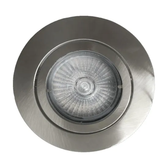 Emithor Elegant króm-átlátszó beépíthető lámpa (EMI-48612) GU10 1 izzós IP20